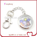 Fashion Stainless Steel Locket with keychain